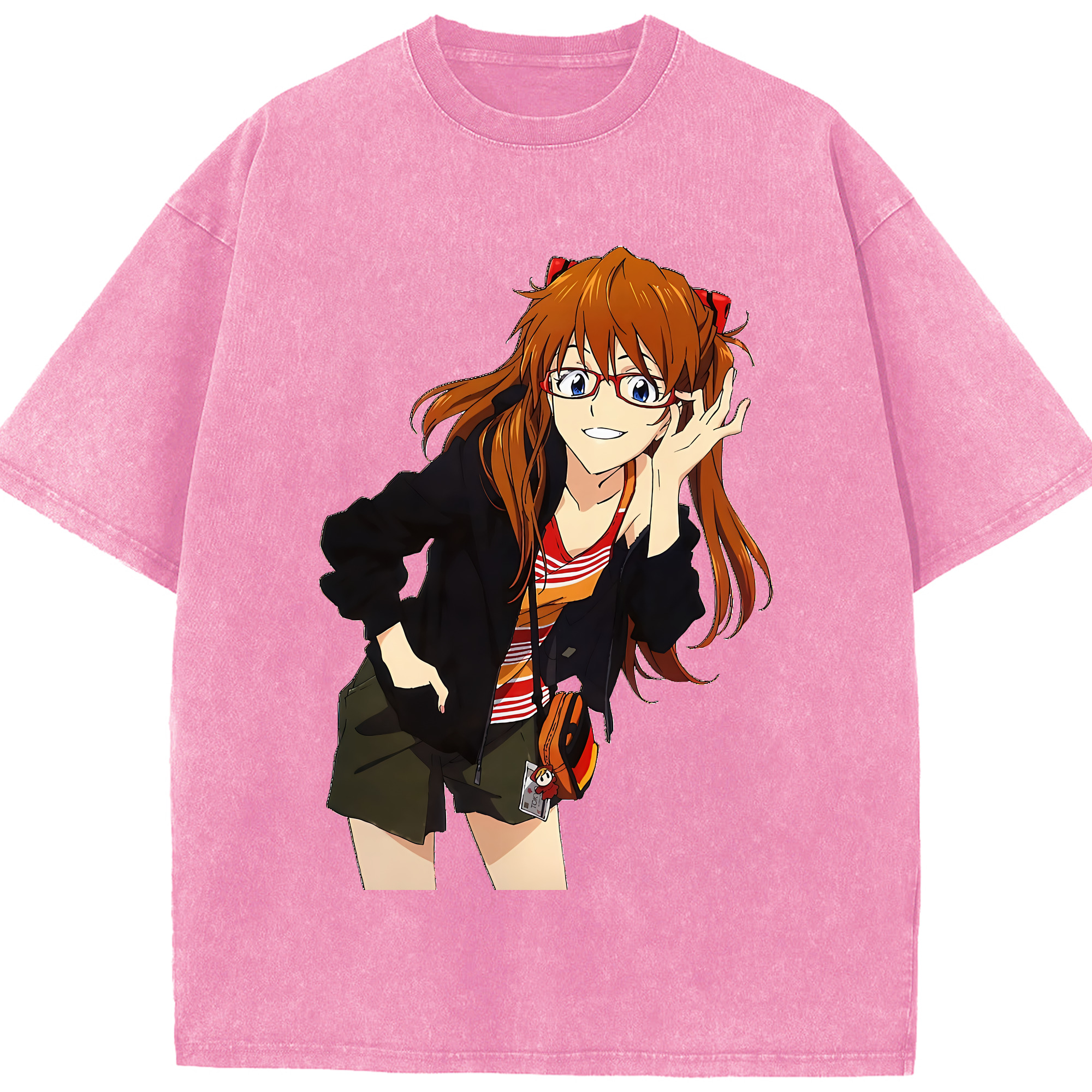 （画像用） EVA 新世紀エヴァンゲリオン 綿100% ヴィンテージ風 半袖Tシャツ（フロントプリント）